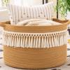 KAKAMAY Large Blanket Basket (20