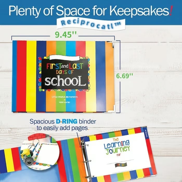 🎁TikTok Last Day Sale - 70% OFF🎉Easiest School Days Memory Album📚