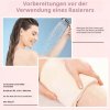 🔥Letzter Tag 50% RABATT-Bikini-Trimmer für Frauen, Elektrorasierer und Rasierer, wiederaufladbarer 2-in-1-Epilierer für Körper und Gesicht