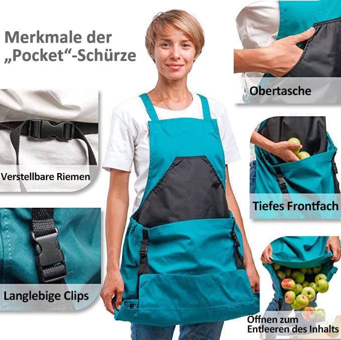 🔥Letzter Tag 49 % Rabatt✨ mit gekreuztem Rücken und tiefen Känguru-Taschen
