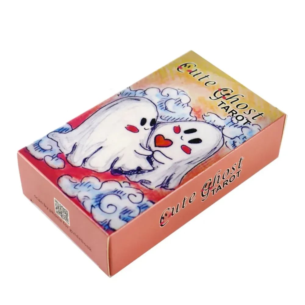 🎁TikTok Last Day Sale - 70% OFF🎃👻 Ghost Tarot Card (Comes with a free tarot card pouch upon purchase)