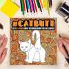 🔥🐱Funny Cat Butt Adult Coloring Book