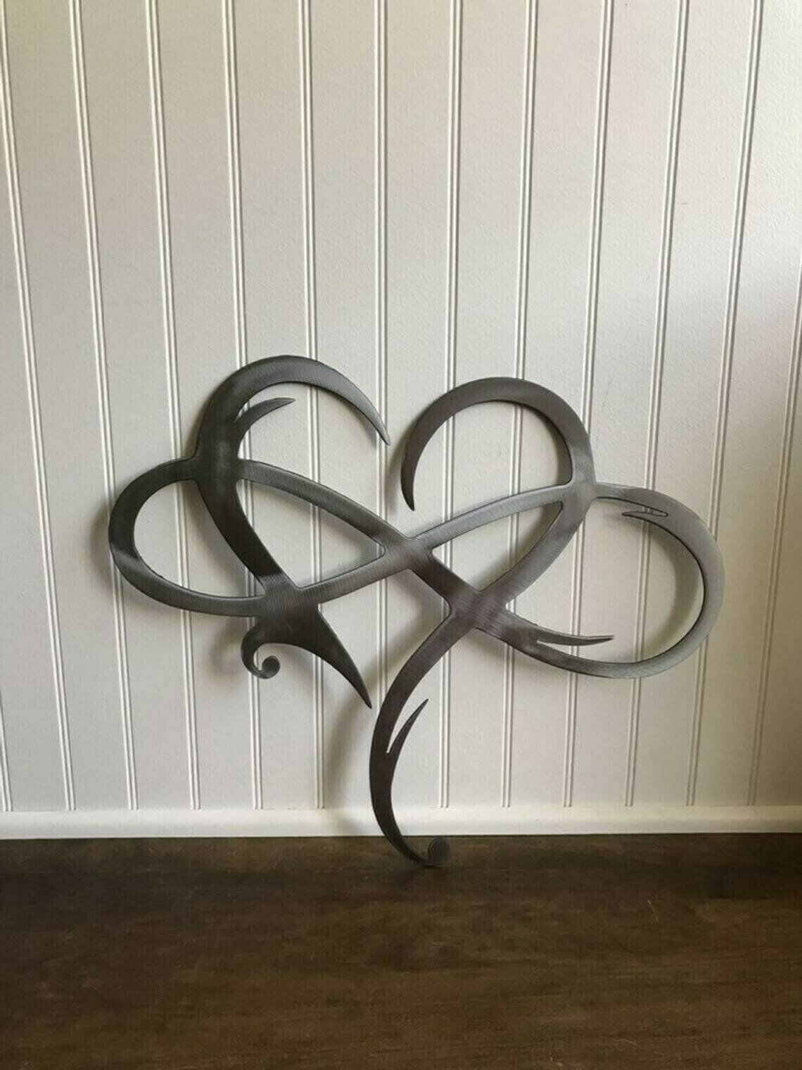 🔥LAST DAY  49% OFF 🔥 Infinity heart - Steel wall decor Metal Wall art