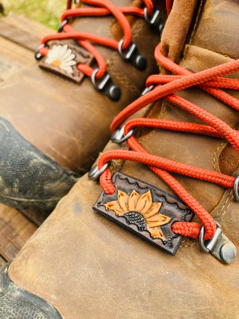 🔥Last Day 49% OFF - Handmade Leather Charms 👢✨