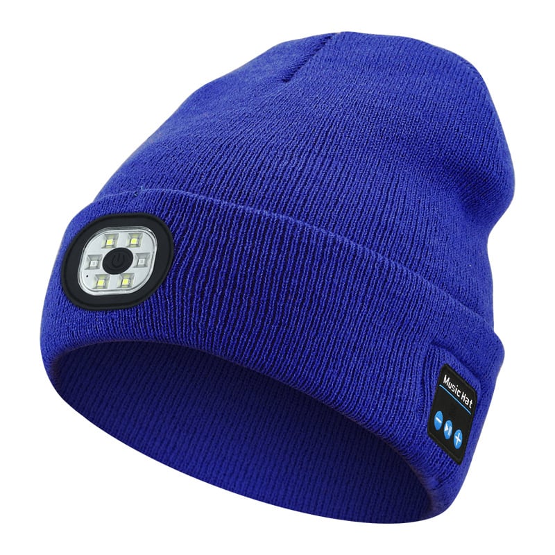 (🔥Black Friday Flash Sale - 49% OFF) Bluetooth Beanie with LED Headlight and Removable Speakers, 🔥Buy 2 GET FREE SHIPPING