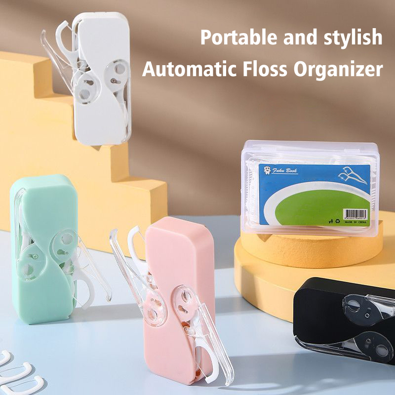 (🔥Last Day Promotion-60%OFF)Portable Floss Dispenser(BUY 3 GET 1 FREE NOW)