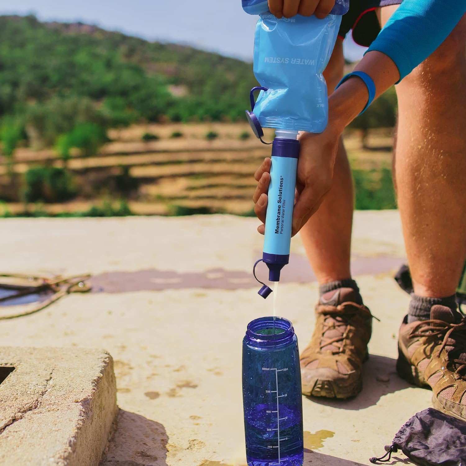 🔥Last Day 50% OFF - Personal Straw Water Filter for Camping, Hiking, Survival, Emergency, Travel