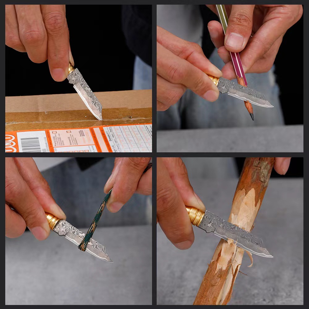 Crane key pendant high hardness sharp portable knife