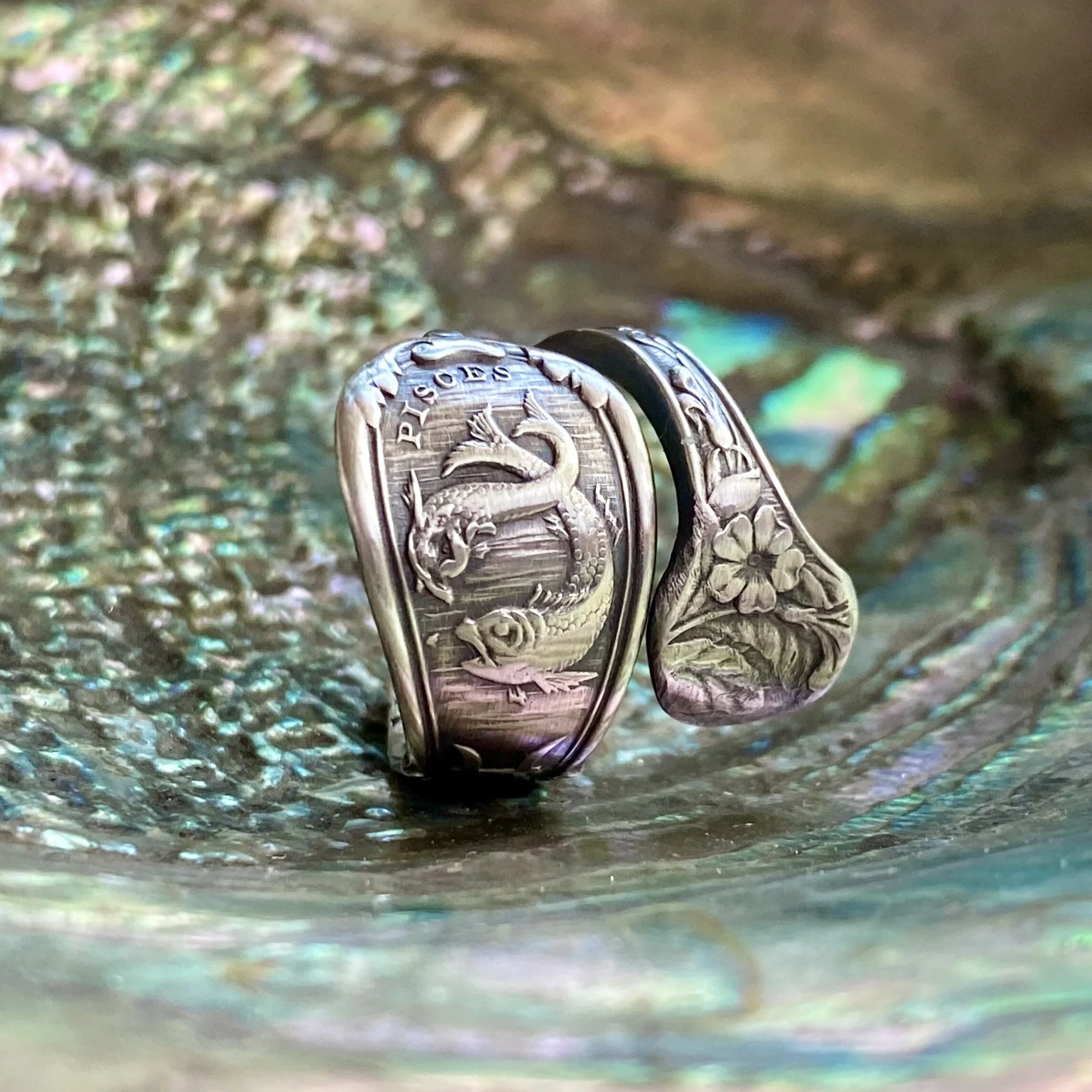 🔥LAST DAY 60% OFF✨Handcrafted Sterling Silver Spoon Ring - Made from Authentic Vintage Silver