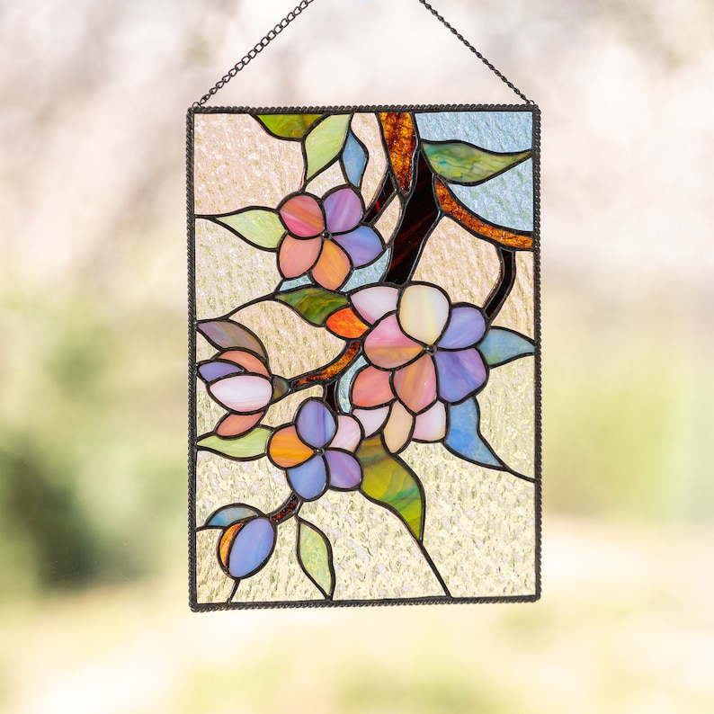 🔥Last Day Promotion 48% OFF🎉Cardinal Stained Glass Window Panel🦜🦜