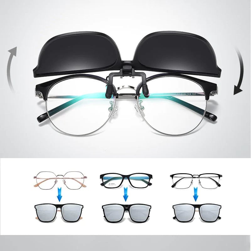 Letzter Tag nur 10.99€💥💥Neuer Typ Sonnenbrillen-Brillenclip🕊️
