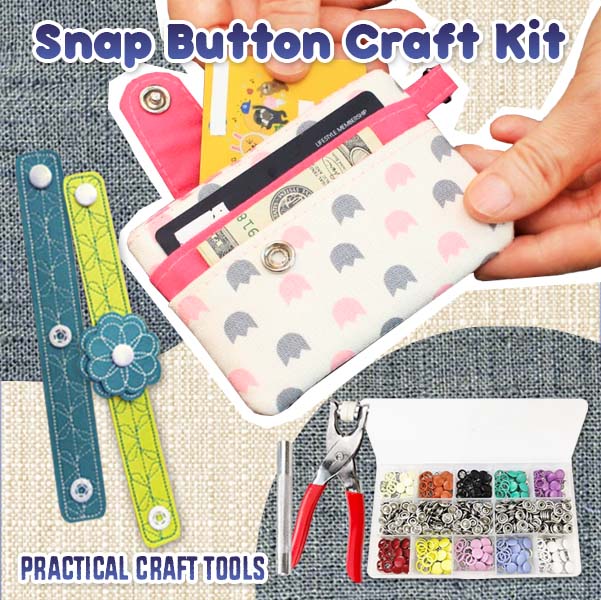 🔥Last Day Promotion 50% OFF🔥Snap Button DIY Craft Kit
