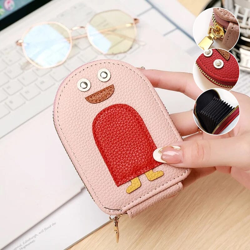 🔥Last Day Promotion 48% OFF🔥Cute Penguins PU Credit Card Coin Wallet