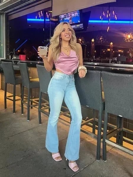 Ultra High Rise Stretch Flare Jean-Buy 2 Free Shipping