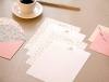 SCStyle 32 Cute Lovely Kawaii Special Design Writing Stationery Paper+16 Envelope 3.45 x5.4 Inch -(Flower)