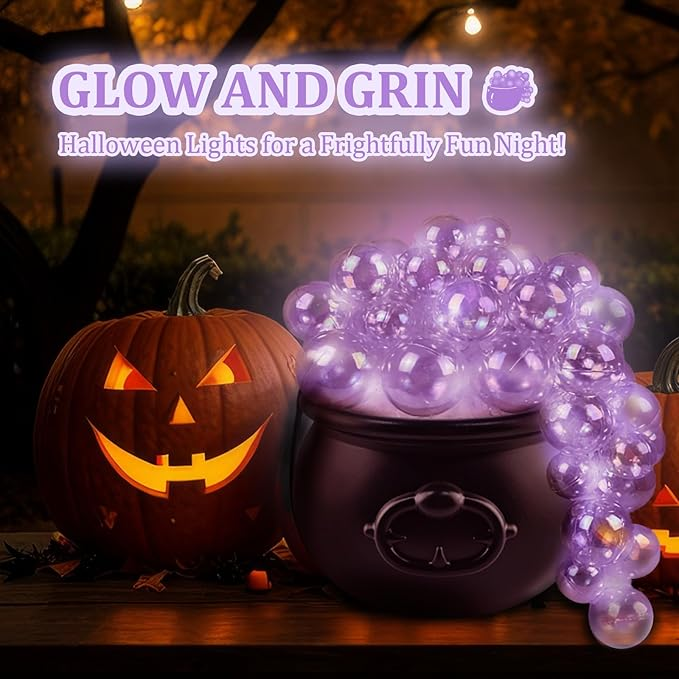 👻🎃Halloween Sale !!!  -Glowing Bubble Witch's Cauldron