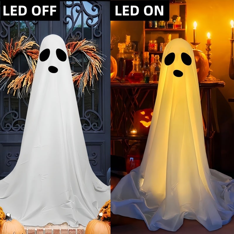 🔥Last Day Promotion 48% OFF-🎁-Halloween Spooky DIY Lit Ghost Decor