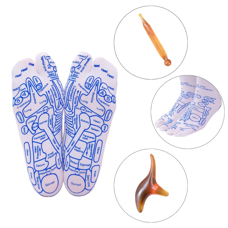 🔥Last Day Sale - 50% OFF🎁Reflexology Socks with Trigger Point Massage Tool