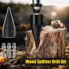🎁TikTok Last Day Sale - 70% OFF🔥Wood Splitter Drill Bit with 3 Drilling Handles