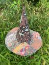 Last Day Promotion 70% OFF - 🔥The Quilted Witch Hat⚡Handcrafted Folk Art Hat