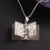 ✝️100% Handmade Cross Holy Bible Pendant Necklace(𝐉𝐚𝐜𝐤 𝐌𝐢𝐥𝐥𝐞𝐫 𝐇𝐚𝐧𝐝𝐦𝐚𝐝𝐞®)