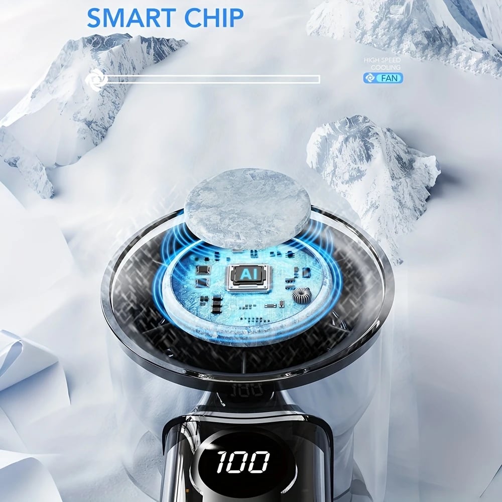 🔥Last Day Promotion 70% OFF🔥Transparent Mecha-style Mini Fan
