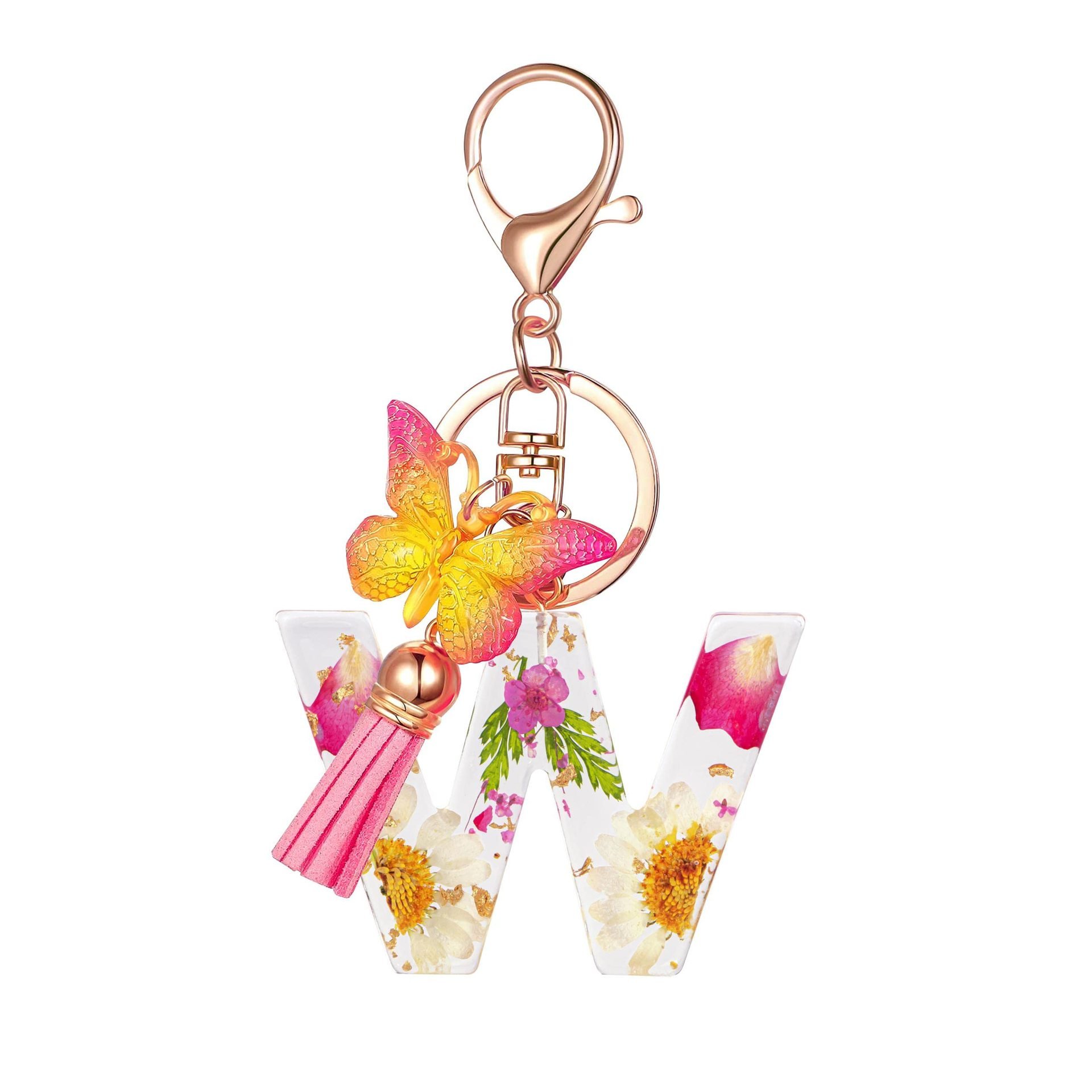 🎁TikTok Last Day Sale - 70% OFF🔥Initial Letter Keychains🦋