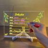 🔥Last Day Promotion 48% OFF-🎁-DIY Erasable Acrylic Luminous Writing Board