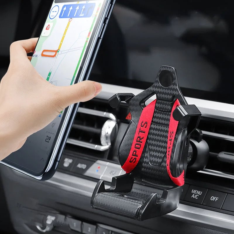 Last Day Promotion - 🔥Racing Seat Phone Holder⚡