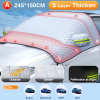 🎅EARLY CHRISTMAS SALE-Magnetic Car Anti-snow Cover