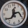 🔥Last Day Promotion 48% OFF-🎁-Monty Python inspired Silly Walk Wall Clock(BUY 2 FREE SHIPPING)