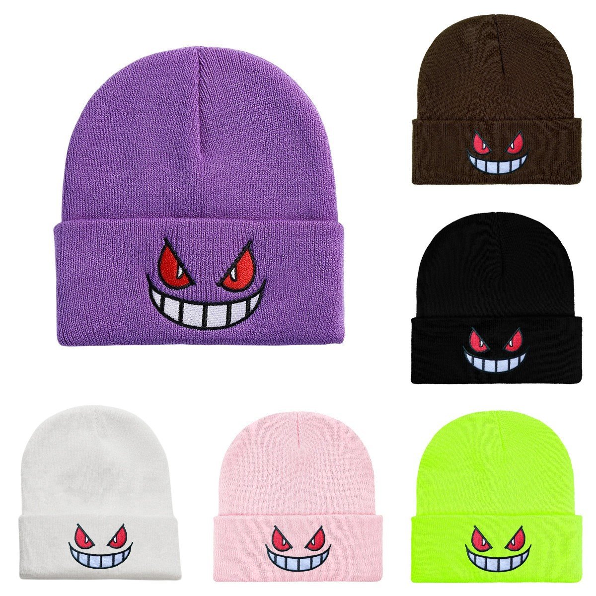 (🔥HOT SALE NOW 49% OFF) - Anime devil embroidered beanie