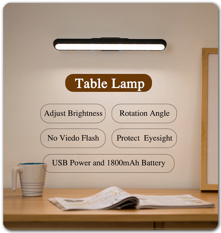 🔥LAST DAY 50% OFF 🔥Magnetic Rechargeable Long Battery Life Touch Lamp