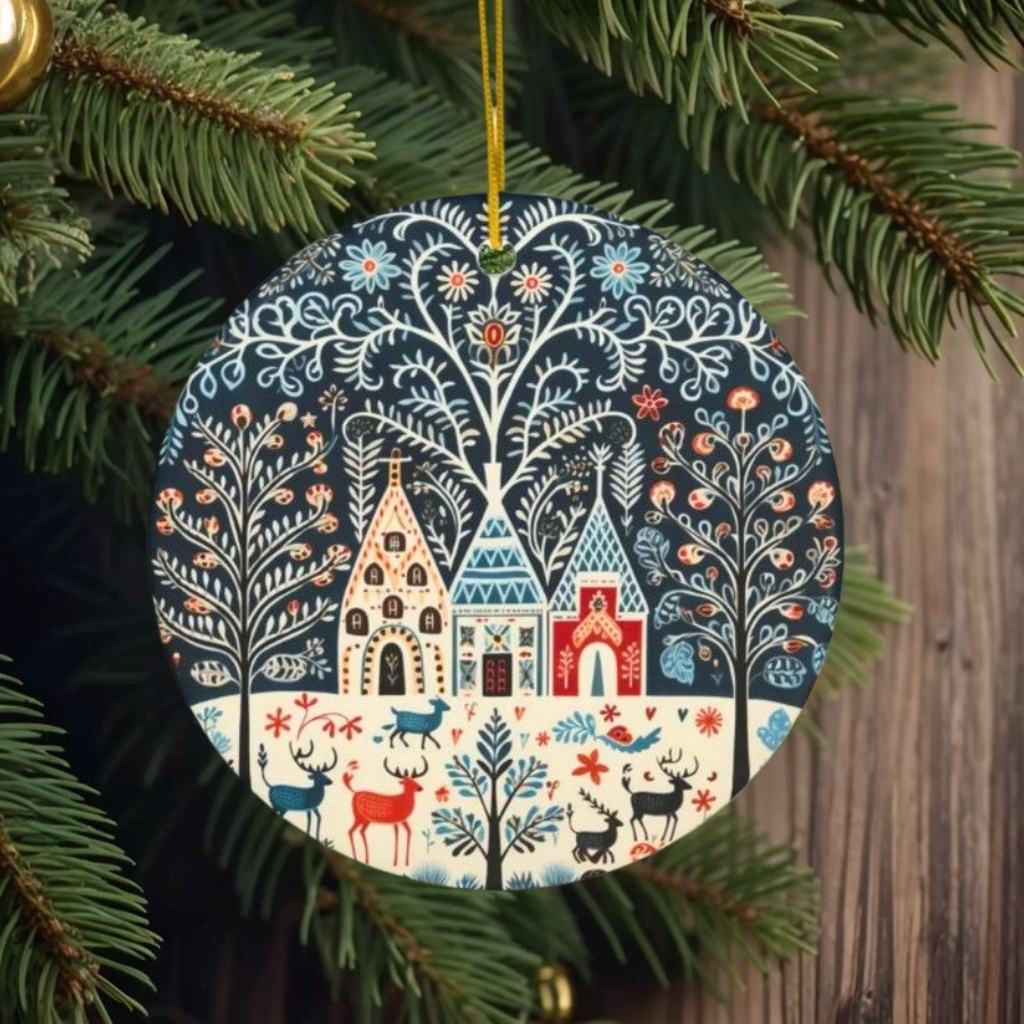 💥Black Friday 80% Off--Scandinavian Christmas Ornaments