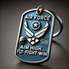 LAST DAY 50% OFF🔥Metal Military Motto Keychains-Buy 4 Free Shipping