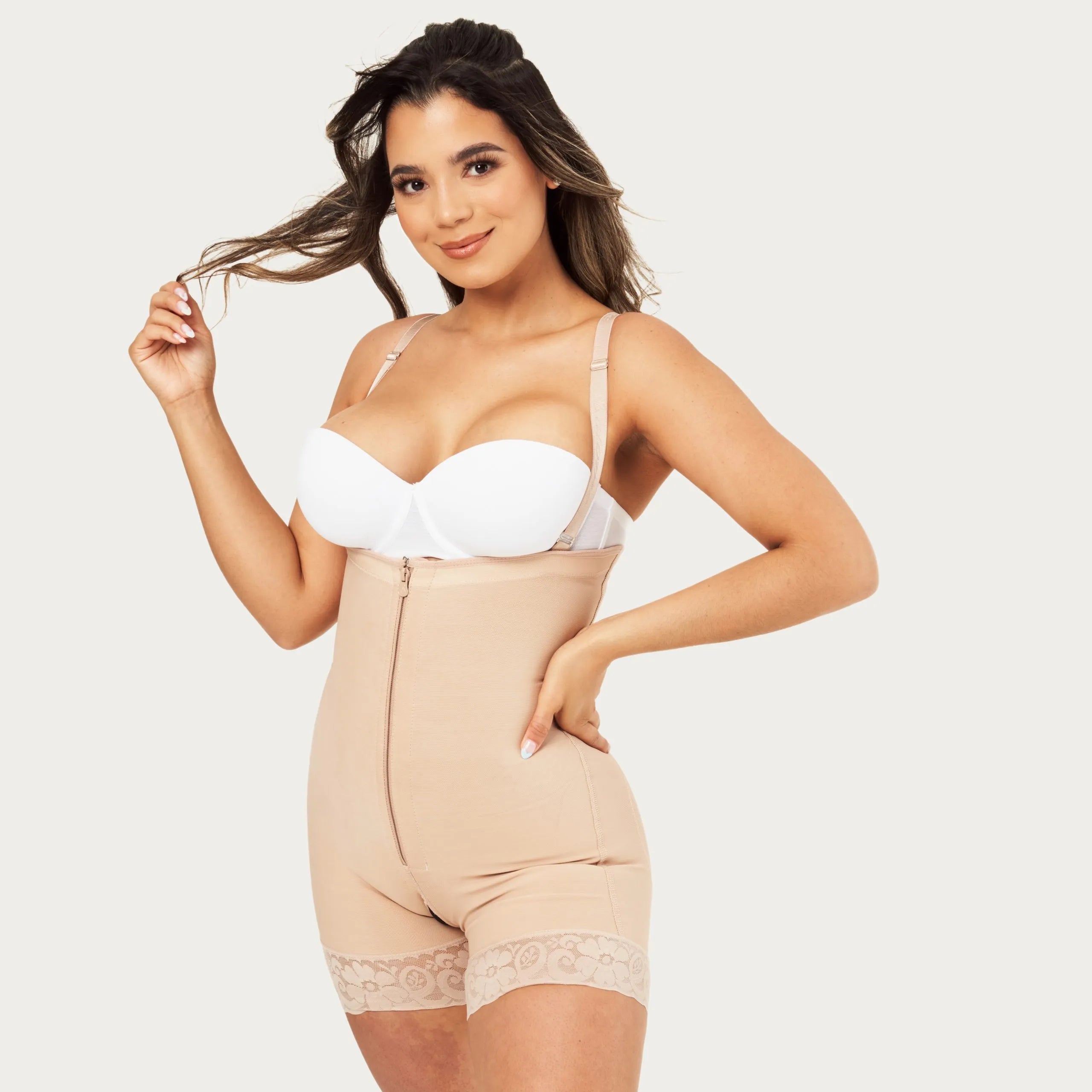 NuxShaper® - Firm Tummy Compression Bodysuit Shaper With Butt Lifter