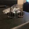 Universal finger license plate screw