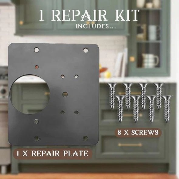 (🔥Last Day Promotion - 50% OFF) FIXING PLATE FOR CABINET DOOR REPAIR