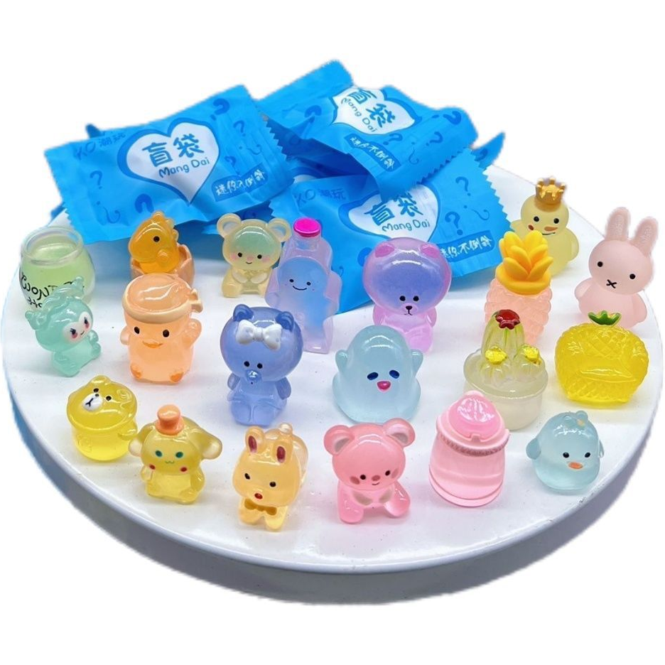 🎁Luminous 3d Animal 🐱Toys Blind Bag For Reward Children