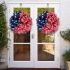 🏵100% Handmade Star Spangled Banner Ribbon Patriotic Wreath(𝐌𝐚𝐫𝐢𝐚𝐧𝐚 𝐒𝐦𝐢𝐭𝐡 𝐇𝐚𝐧𝐝𝐦𝐚𝐝𝐞®)