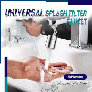 【Last Day 50%OFF】 Universal Splash Filter Faucet🔥BUY 1 GET 1 FREE