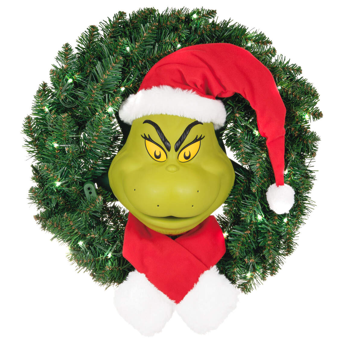 🔥Christmas Sales 50% OFF🎄The Grinch Animated Christmas Wreath 2024