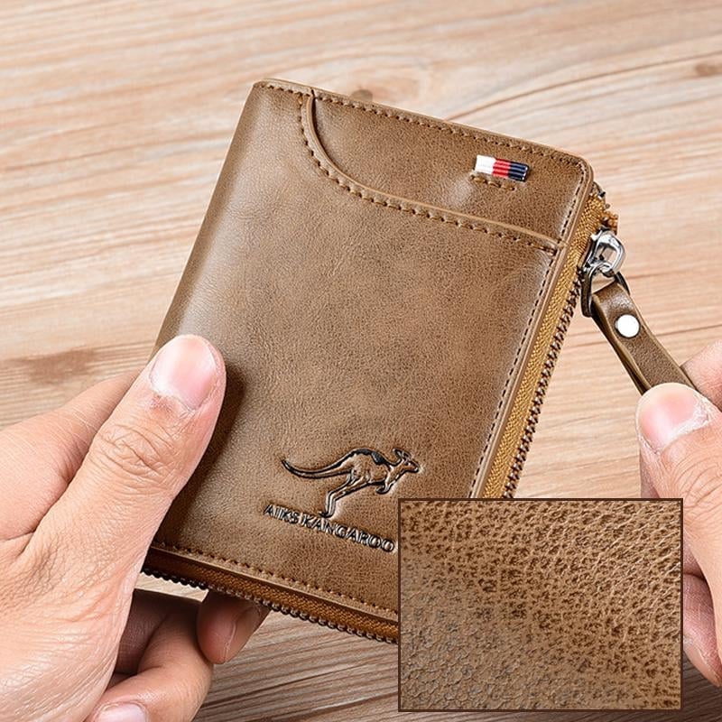 🔥HOT SALE-49% OFF🔥Men Wallet Zipper Purse ( RFID PROTECTED )💥