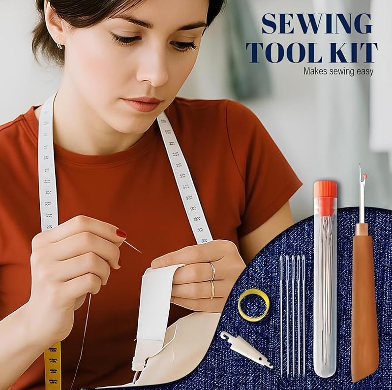 🎁TikTok Last Day Sale - 70% OFF🎉34PCS Big Eye Steel Needles Set⚡BUY 1 GET 1 FREE⏳