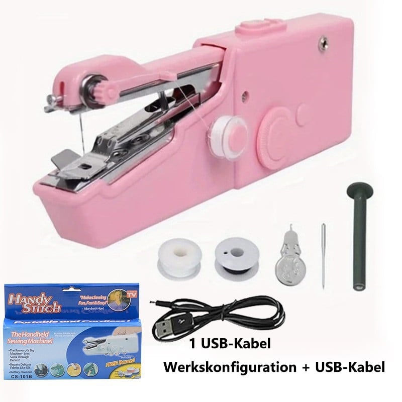 🔥Letzter Tag Verkauf 49% Rabatt🔥Handgehaltene elektrische Mini-Nähmaschine