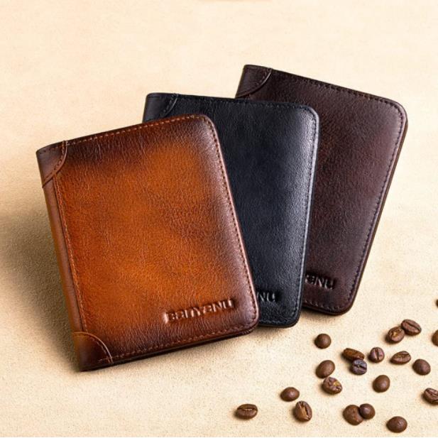 🔥Last Day Promotion - 60% OFF🎁💰RFID Blocking Waterproof Durable Genuine Leather Wallet