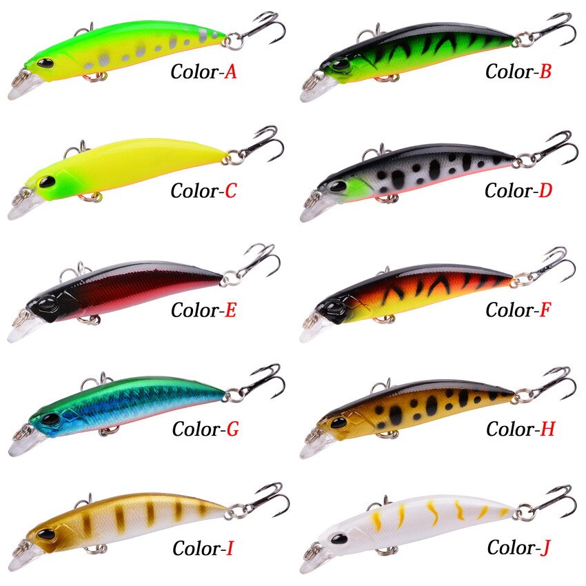 🎣 Summer Sale-50% OFF🐠Mixed Minnow Fishing Lure Set