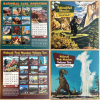 🔥LAST DAY SALE 50% OFF 🦖2025 National Park Monsters Calendar