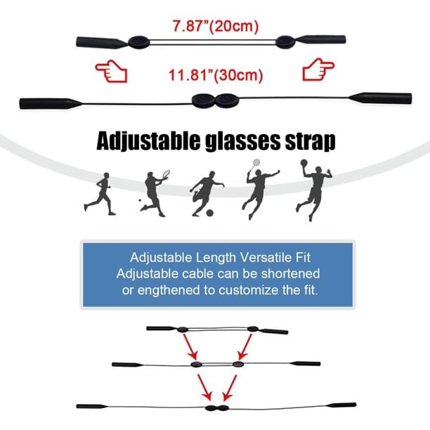 Last Day Promotion 48% OFF - Adjustable Glasses Anti-Slip String Strap(BUY 3 GET 1 FREE NOW)