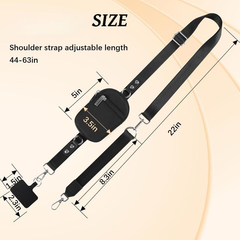 🔥 2025 HOT SALE 49% OFF-Adjustable Phone Lanyard Crossbody Strap with Wallet